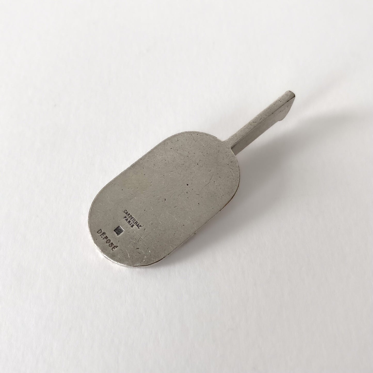 14 porte-couteaux Art Déco "Raquette" par Luc Lanel pour Christofle - 1930s
