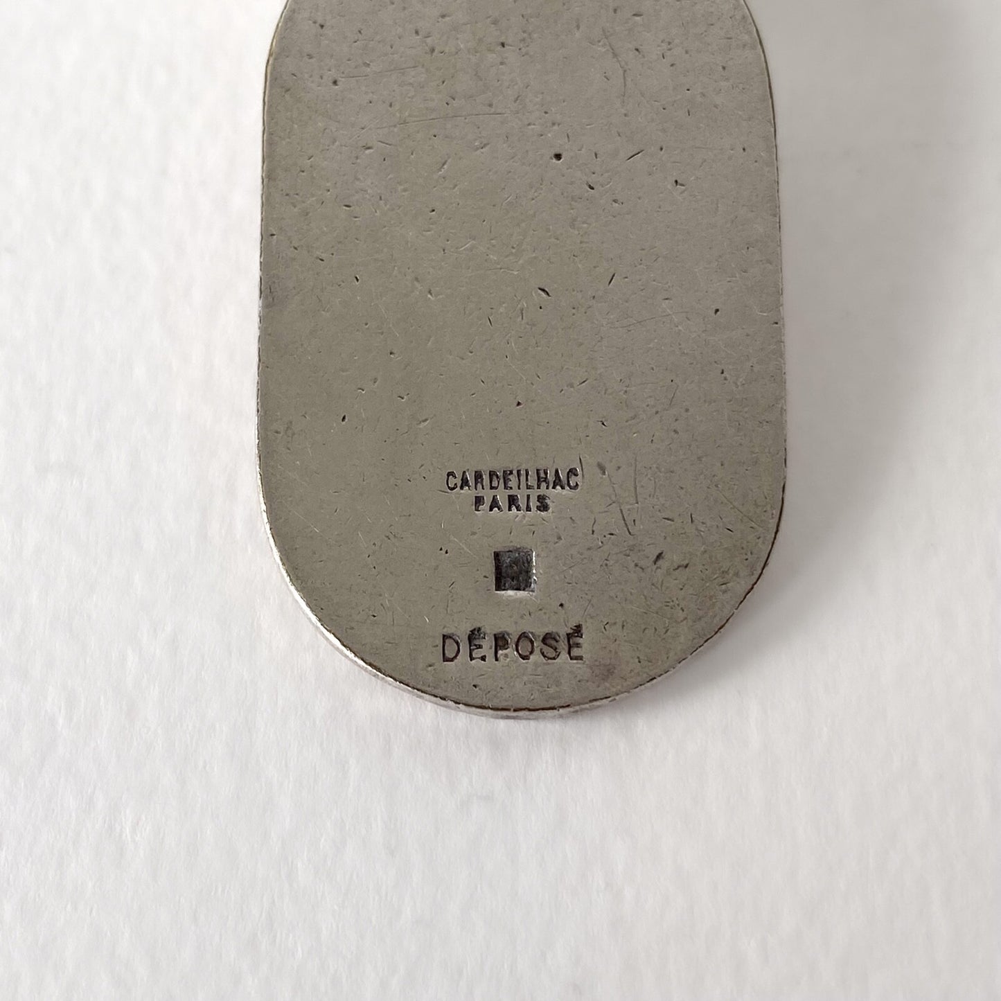 14 porte-couteaux Art Déco "Raquette" par Luc Lanel pour Christofle - 1930s