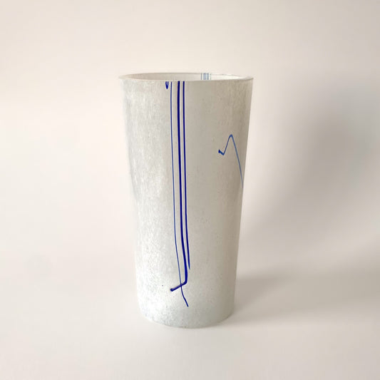 Vase Kosta Boda “Rainbow” signé Bertil Vallien - Années 1980s, Design scandinave