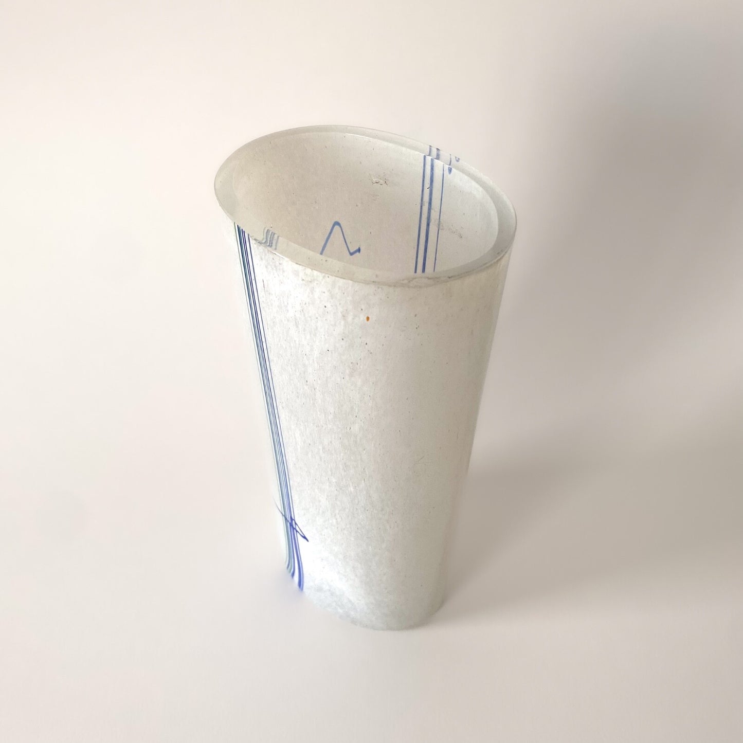 Kosta Boda “Rainbow” vase by Bertil Vallien - 1980s, Scandinavian design