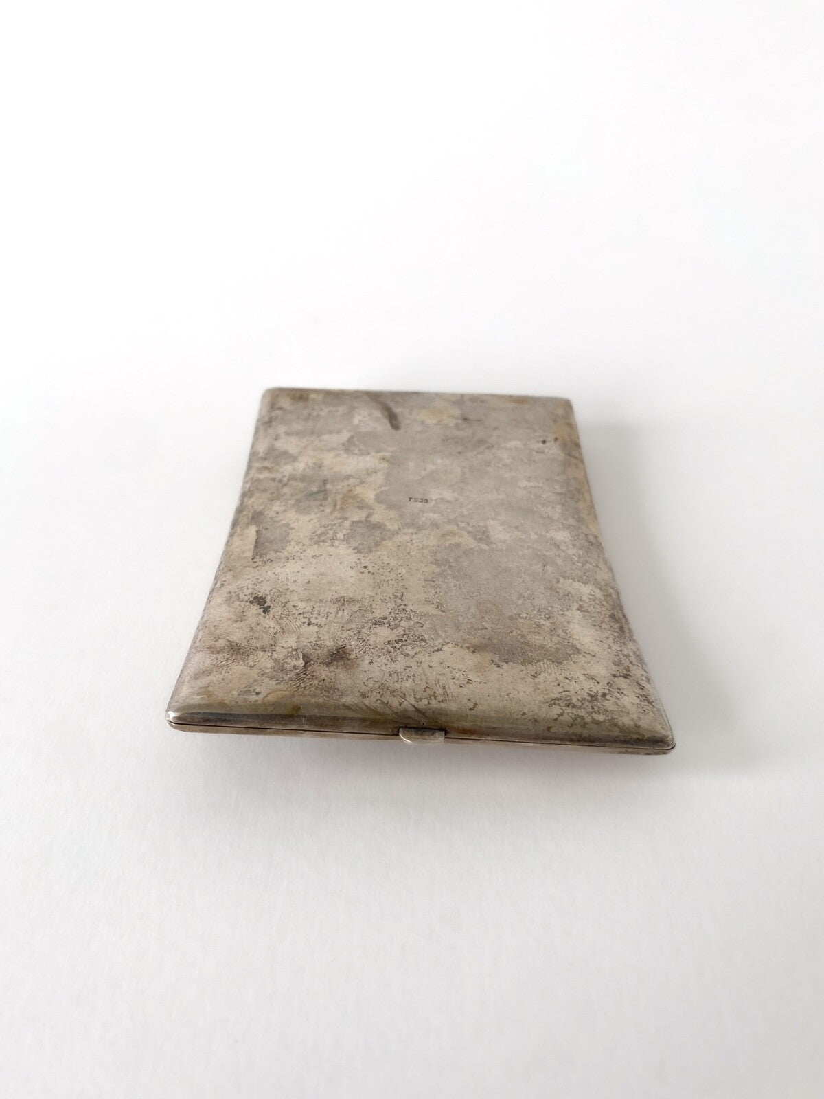 Ancien porte-cigarettes en argent 900 de Thaïlande - Art traditionnel Kinnari