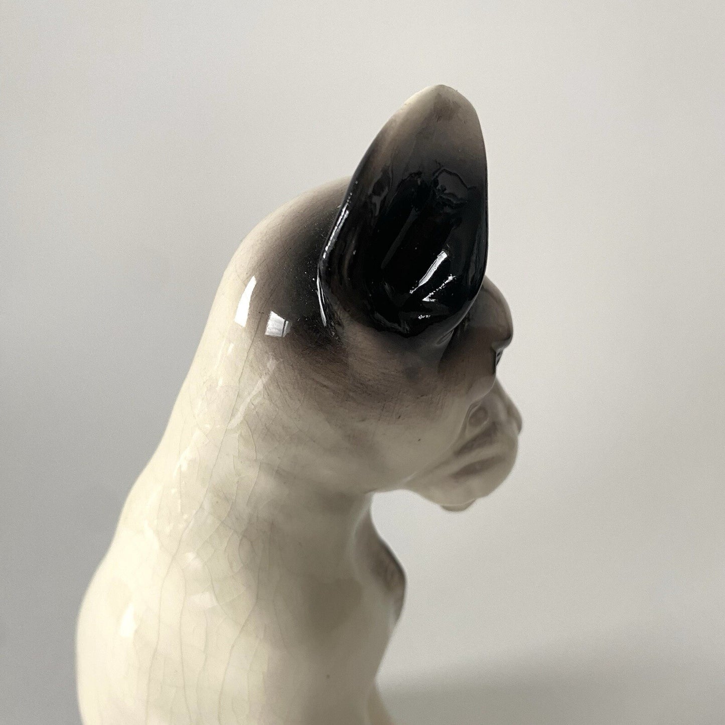 Georges Dreyfus, known as GEO MICHEL. Ceramic Dog Porcelain 1930-40 Art Deco