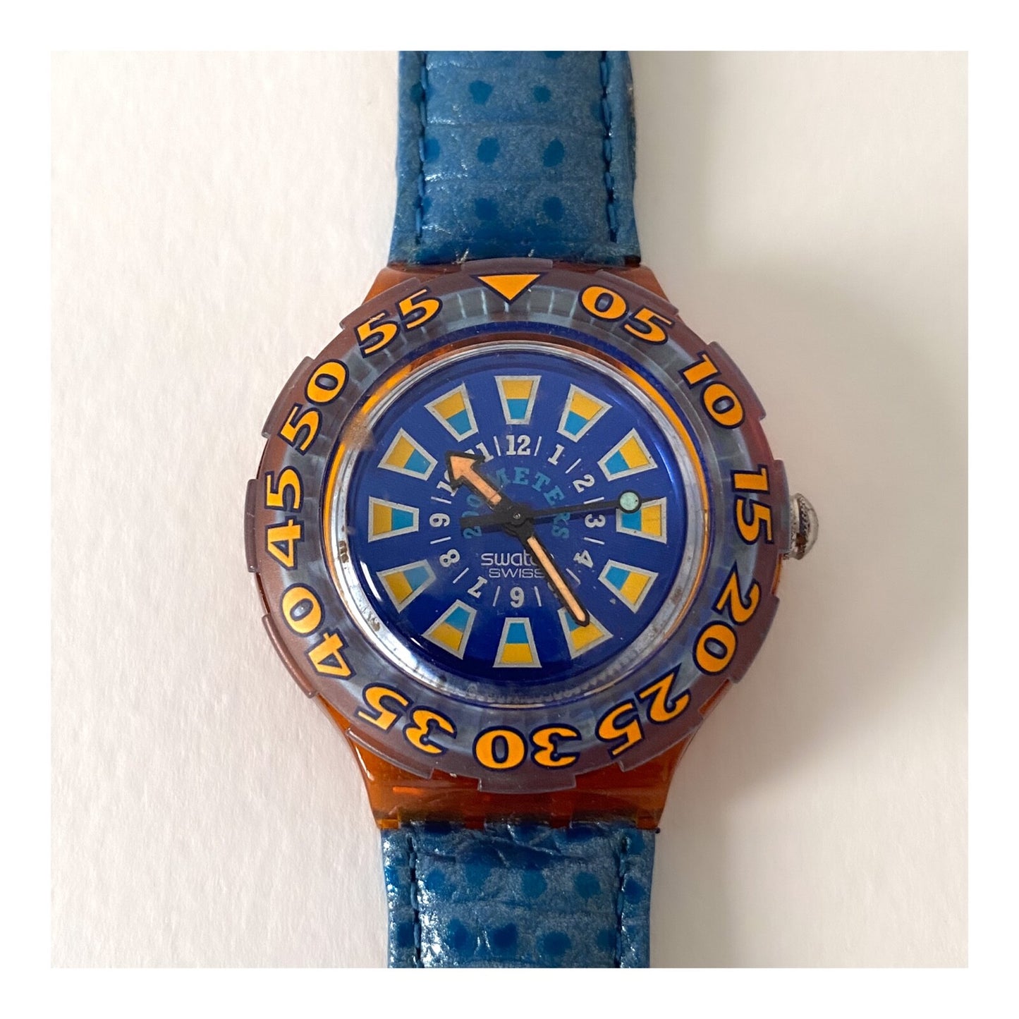 Swatch Scuba 200 Seaclip SDO100 - Vintage Watch 1994 - Swiss Made