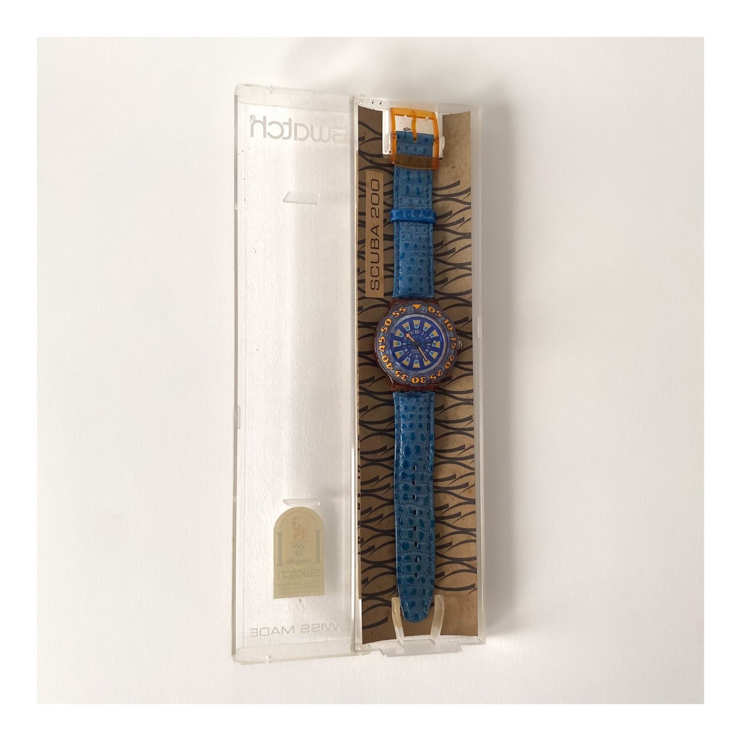 Swatch Scuba 200 Seaclip SDO100 - Vintage Watch 1994 - Swiss Made