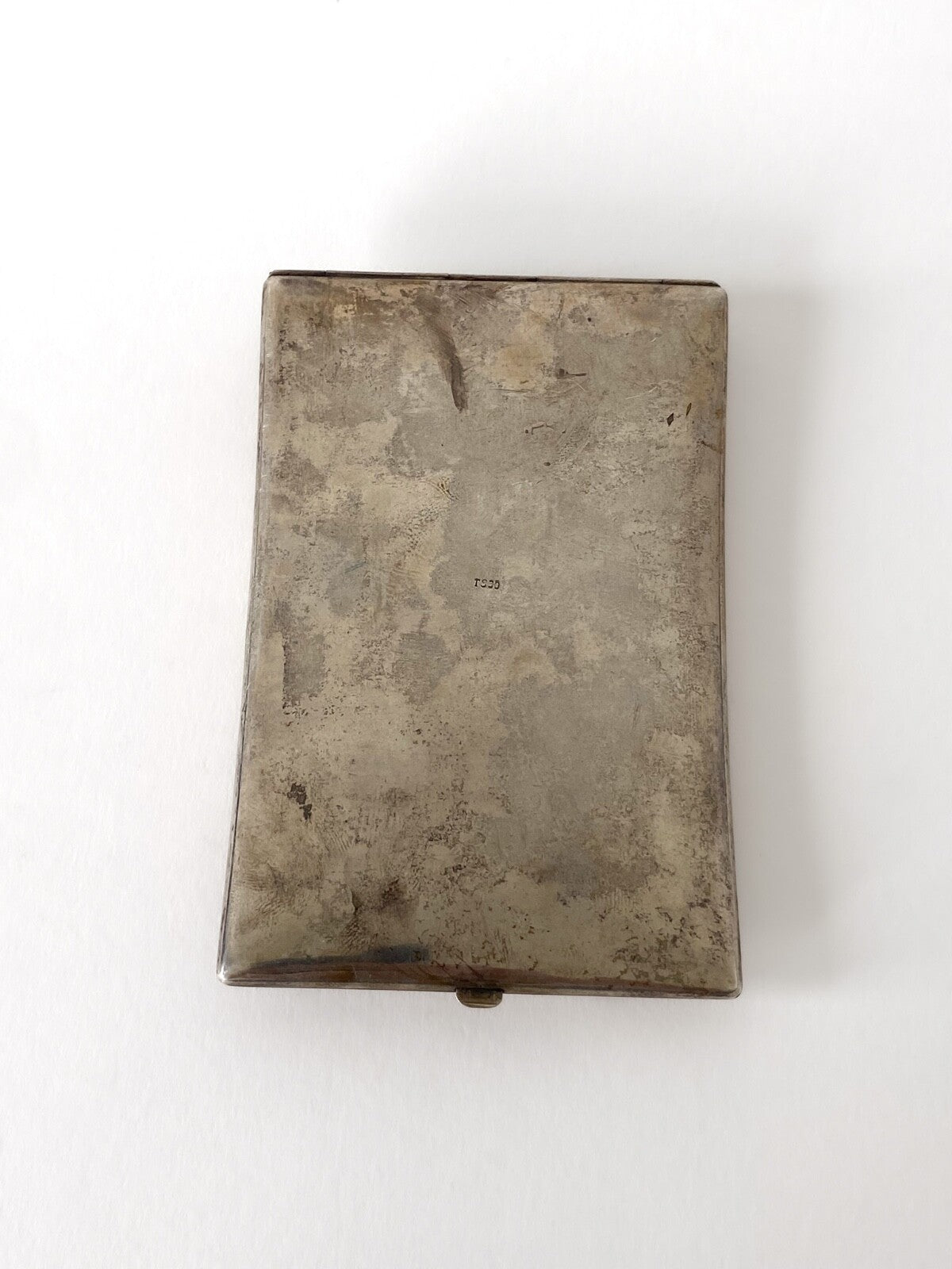 Ancien porte-cigarettes en argent 900 de Thaïlande - Art traditionnel Kinnari