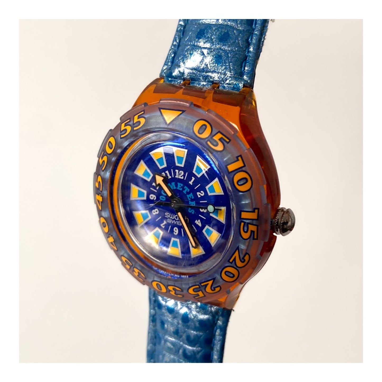Swatch Scuba 200 Seaclip SDO100 - Vintage Watch 1994 - Swiss Made