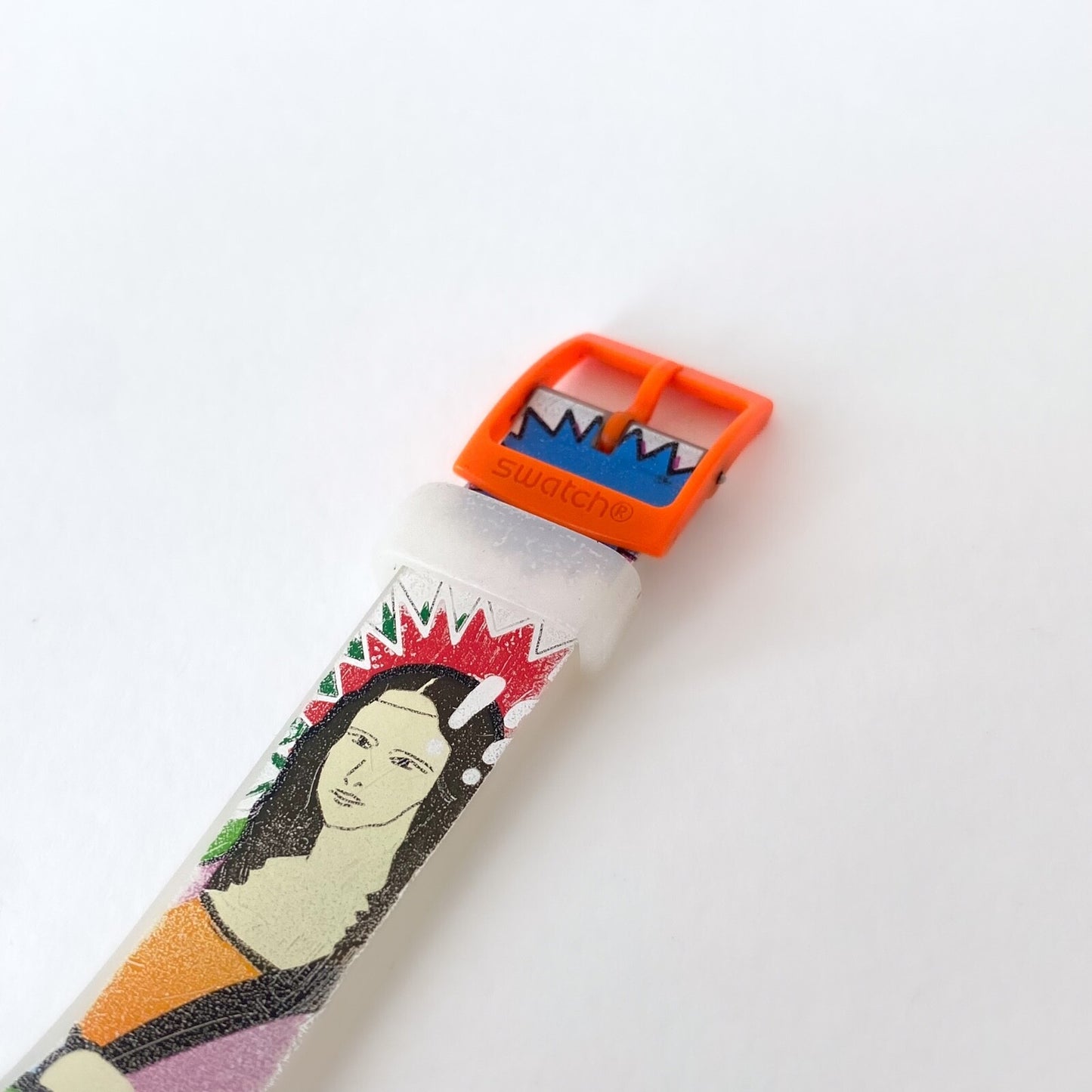 Montre Swatch Mona Masquée GZ301 - Édition 2016 – Pop Art Colorée – Collection