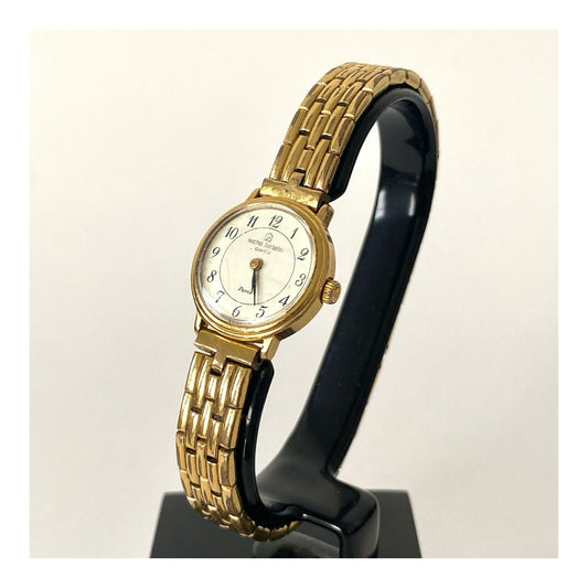 Michel Herbelin Classic Women's Quartz Watch Gold Plated Vintage - 1980s