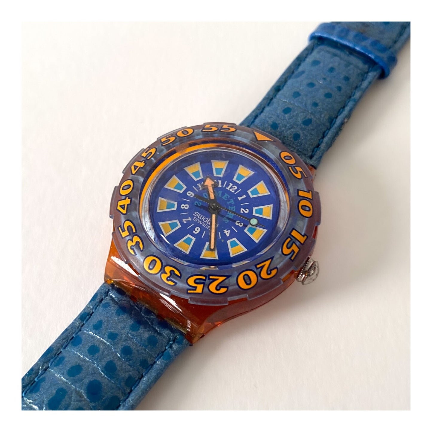 Swatch Scuba 200 Seaclip SDO100 - Vintage Watch 1994 - Swiss Made