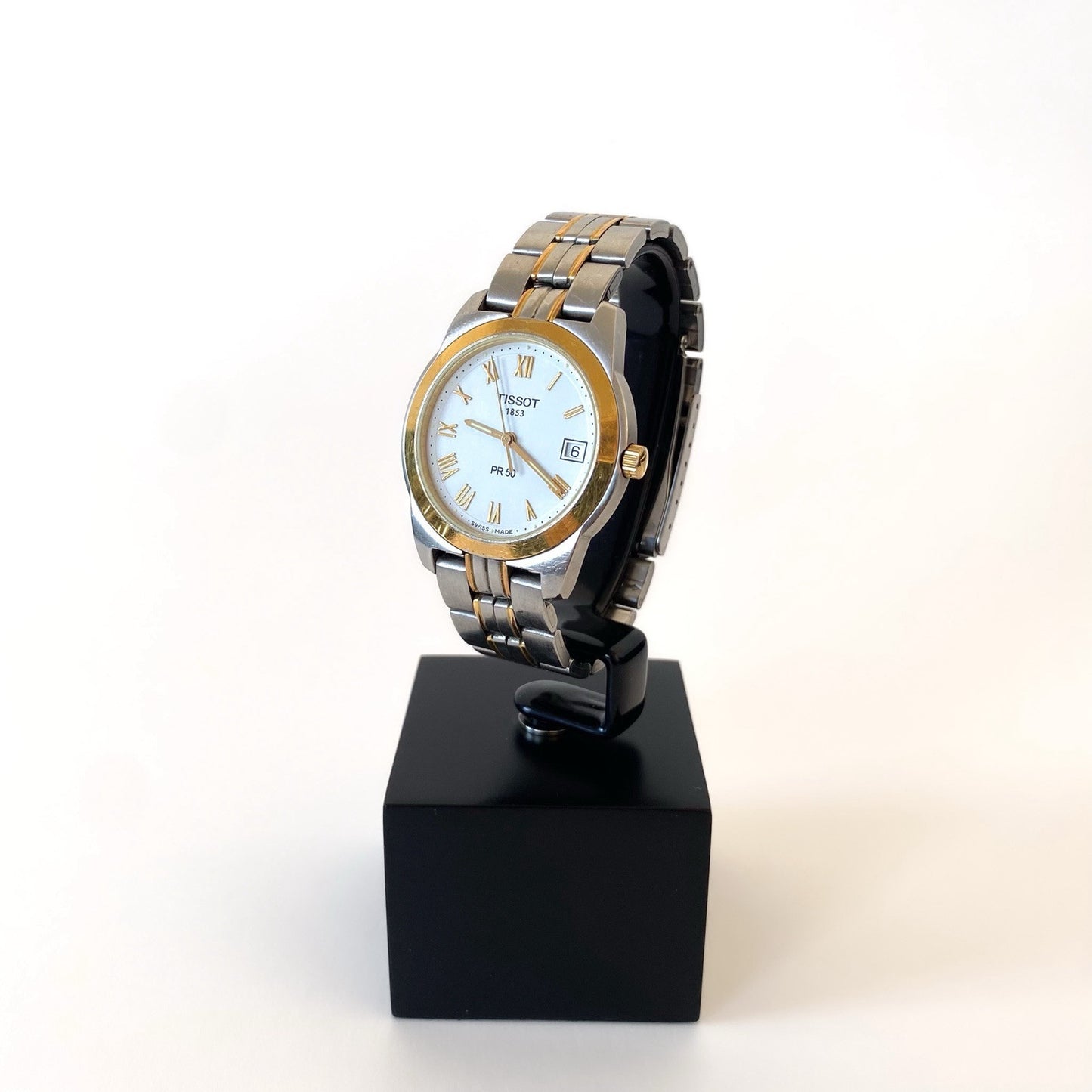 Montre Tissot PR 50 Homme 1853 Quartz Acier & Doré – Swiss Made