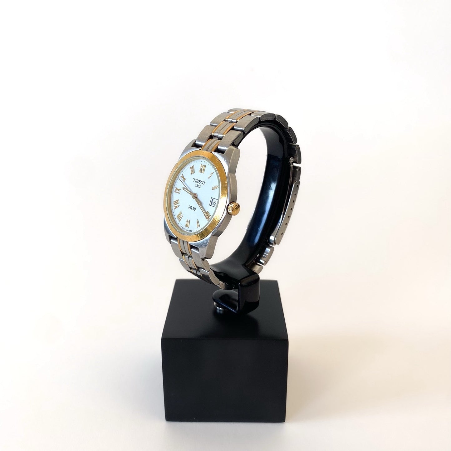 Montre Tissot PR 50 Homme 1853 Quartz Acier & Doré – Swiss Made