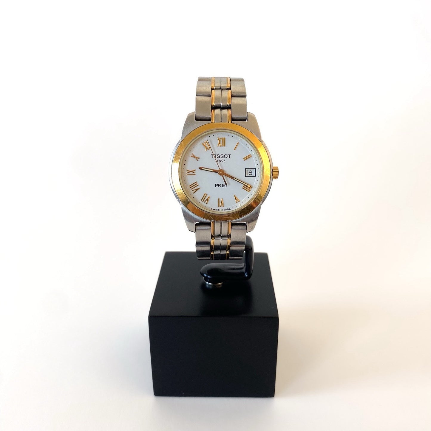 Montre Tissot PR 50 Homme 1853 Quartz Acier & Doré – Swiss Made
