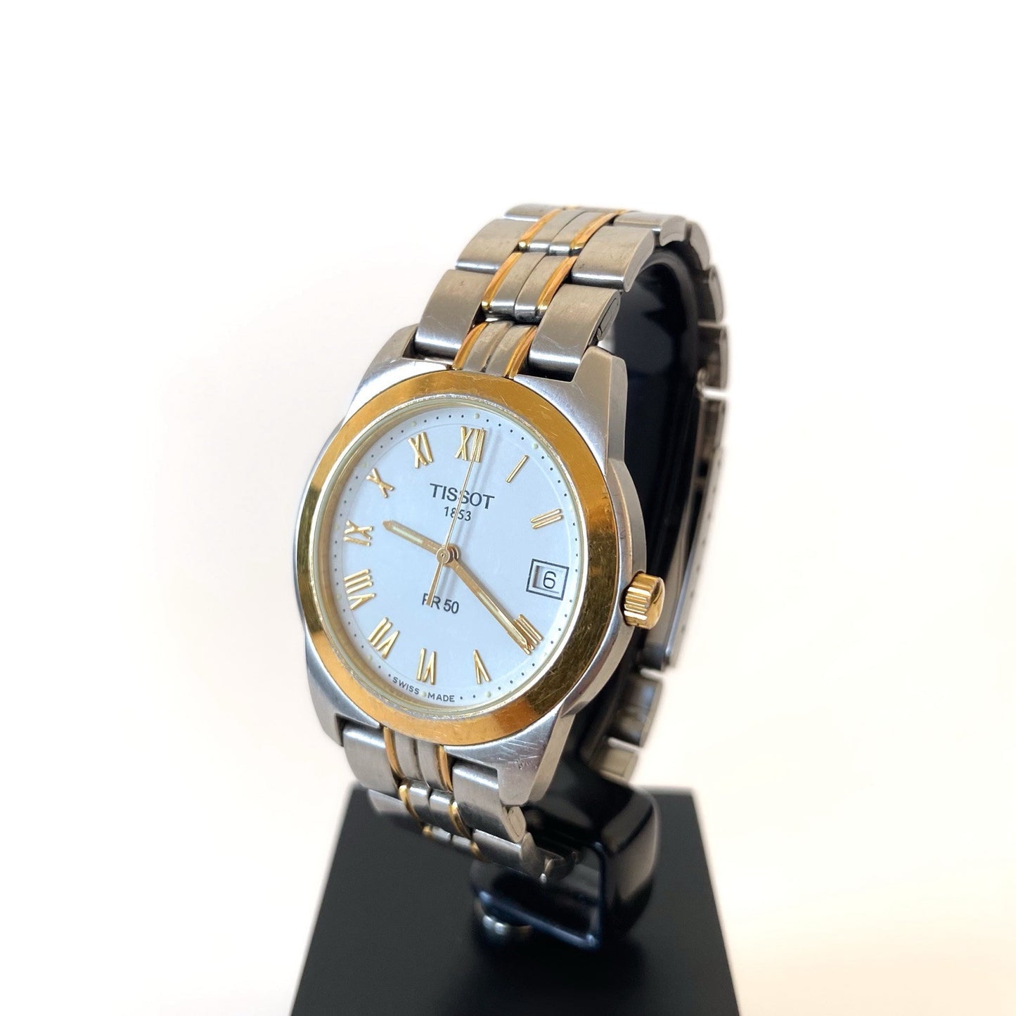 Montre Tissot PR 50 Homme 1853 Quartz Acier & Doré – Swiss Made